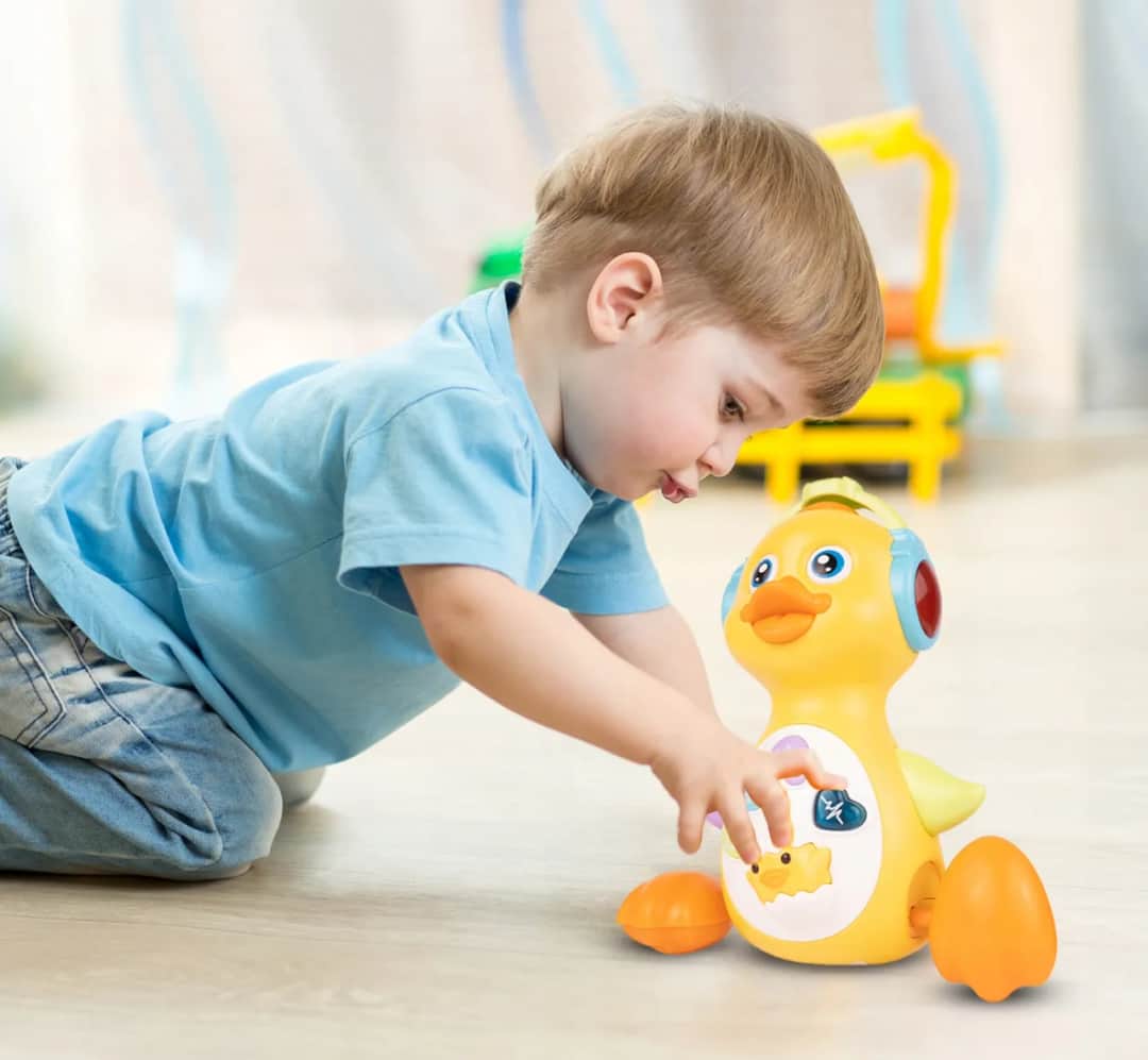 Chodząca kaczka zabawka – interaktywna radość dla Twojego dziecka