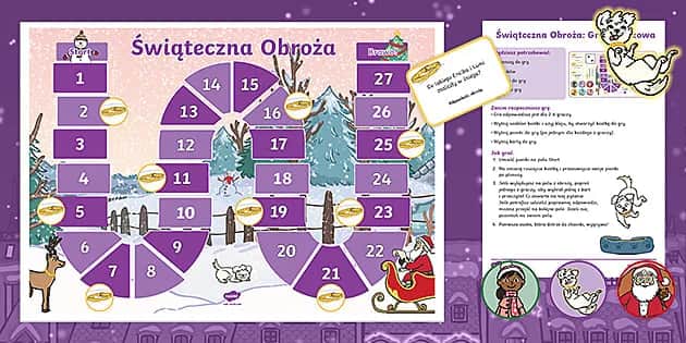 Darmowe gry planszowe do wydrukowania - świetna zabawa bez kosztów