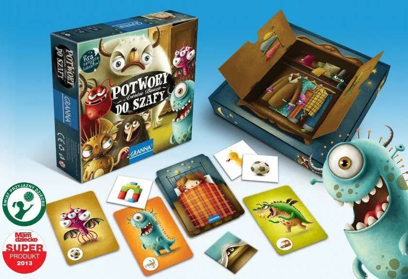 Gra planszowa Potwory do szafy - zasady, opinie i gdzie kupić